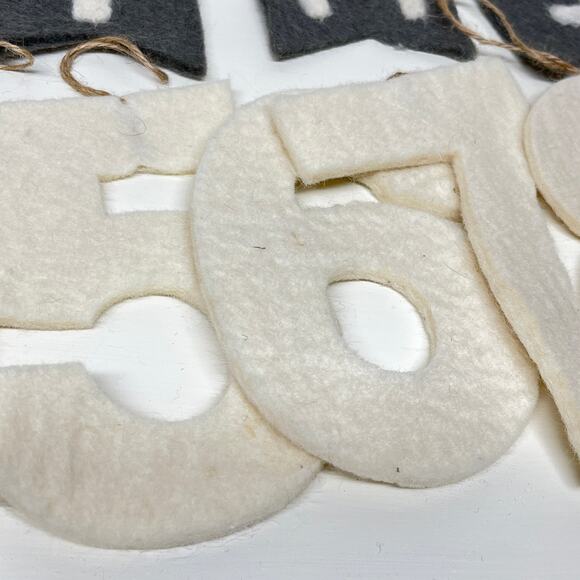 Pottery Barn Kids Baby Months Milestone Garland - Picture 5 of 6